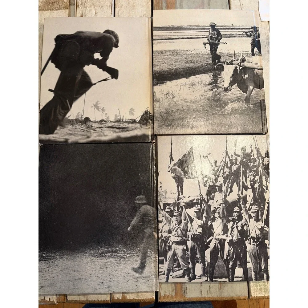 Time Life World War‎ II Books Lot 4 Blitzkrieg Rising Sun Island Fighting Burma